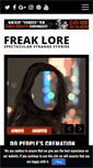 Mobile Screenshot of freaklore.com